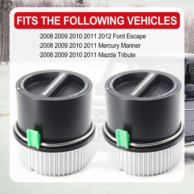 FEXON 4WD Auto Locking Hub Pair Kits Replacement for 1999-2004 Ford F250 F350 F450 F550 Super Duty 2000-2005 Excursion 2001 2002 Lincoln Navigitor Expedition 1C3Z-3B396-CB 600-203 - Image 5